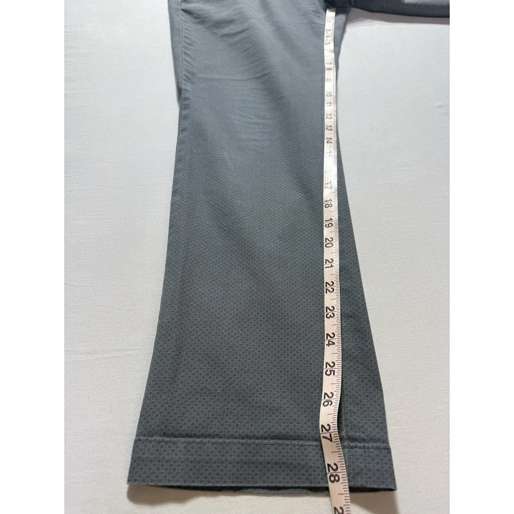 Banana Republic Men's Skinny Fit Stretch Chino Pants Gray 34W Flat Front